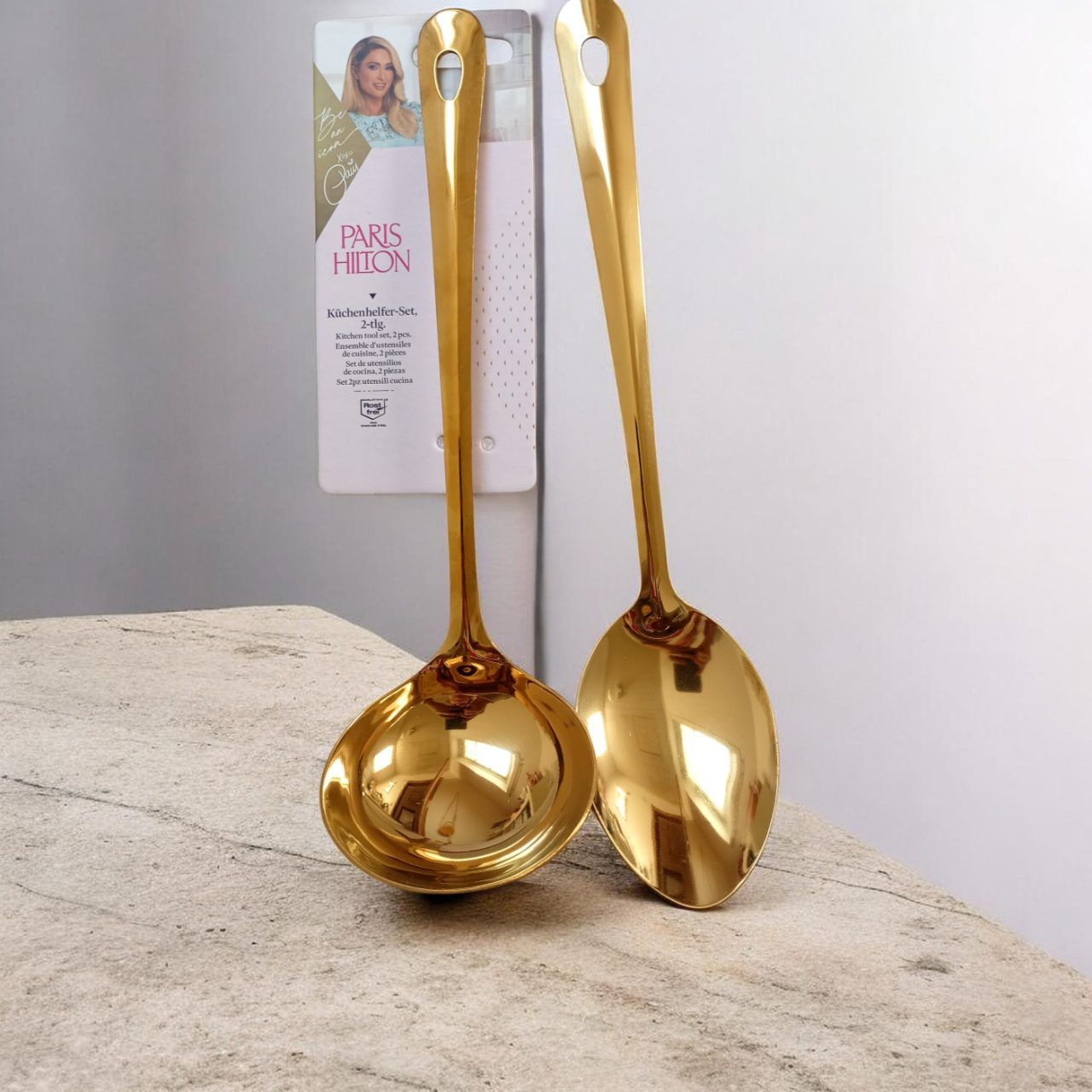 Paris Hilton  Paris Hilton Küchenhelfer-Set, goldfarben, 2-teilig