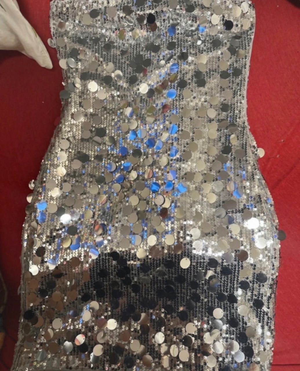 Amisu Minikleid pailietten Size M
