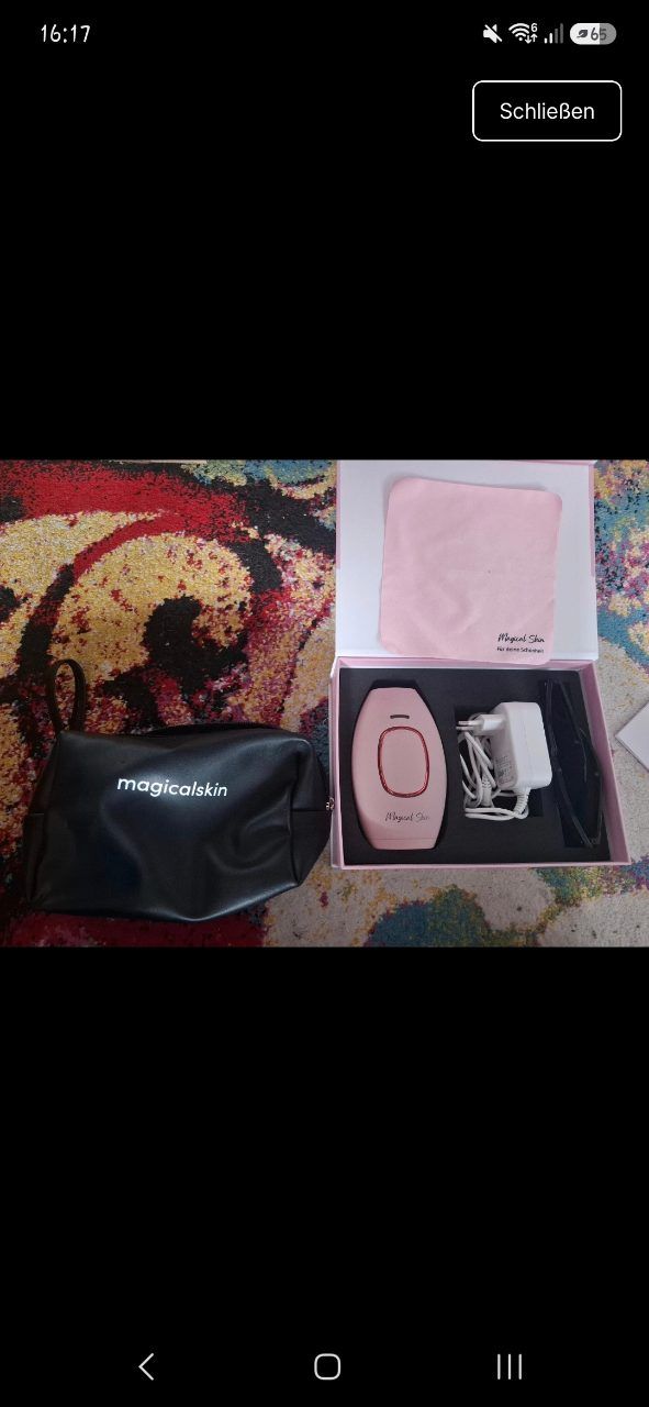 Ohne Marke Magical Skin IPL Haarentfernungssystem rosa 