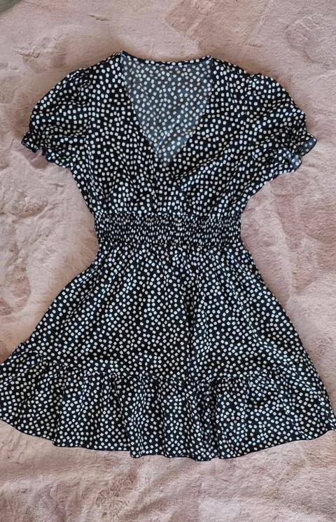 Shein Schwarzes Sommerkleid mit Blümchen von Shein in Größe M Size M