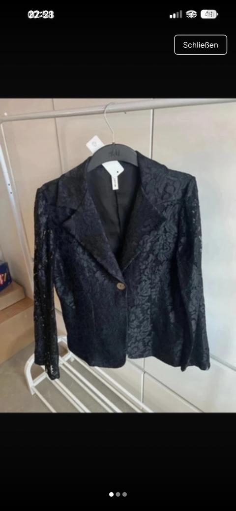 trendlounge Spitzenblazer Size Einheitsgröße