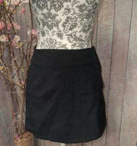Orsay True Vintage Orsay Wickelrock Mini Schwarz 90s Y2K Gr. XS/S Size XS