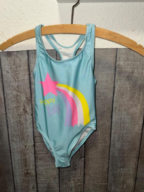 Kiki&koko SĂĽĂźer Badeanzug Hellblau Regenbogen Stern Gr. 92 Size 92