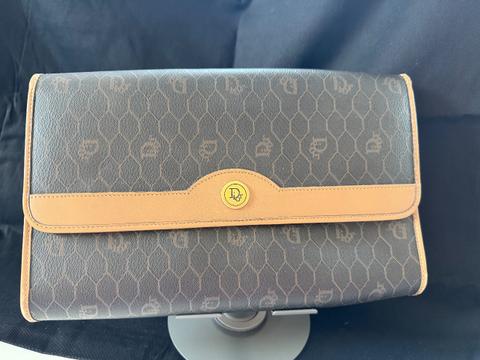 Dior 👜 Vintage Christian Dior Honeycomb Schultertasche