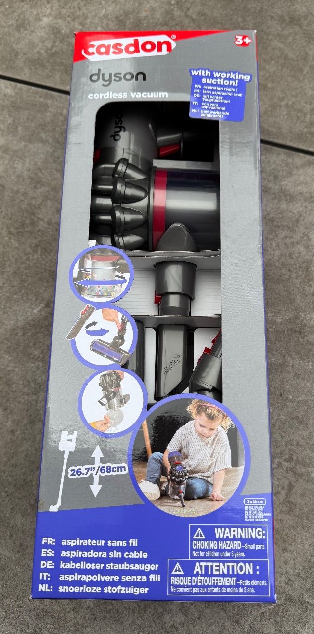 Casdon Neuer Dyson Kinderstaubsauger von Casdon Size Kind