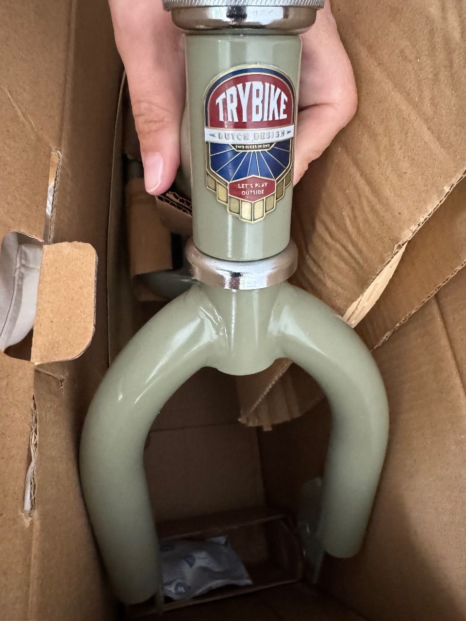 TryBike  Neues Kinder Laufrad, Balance Bike von TryBike, als Set zum Dreilaufrad umbaubar