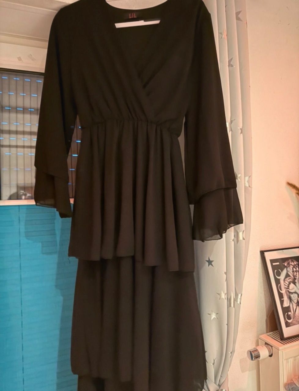Sommer Kleid Mit V Ausschnitt  Size Einheitsgröße