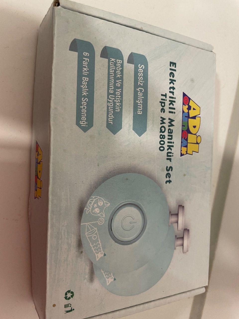 Elektrisches Nagelpfeilenset für Babys 