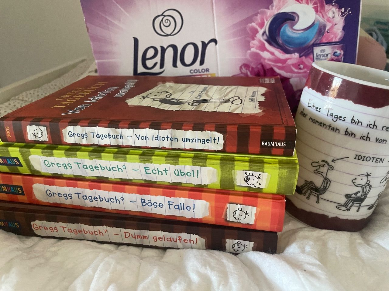 Gregs Tagebuch Bücher+ Tasse