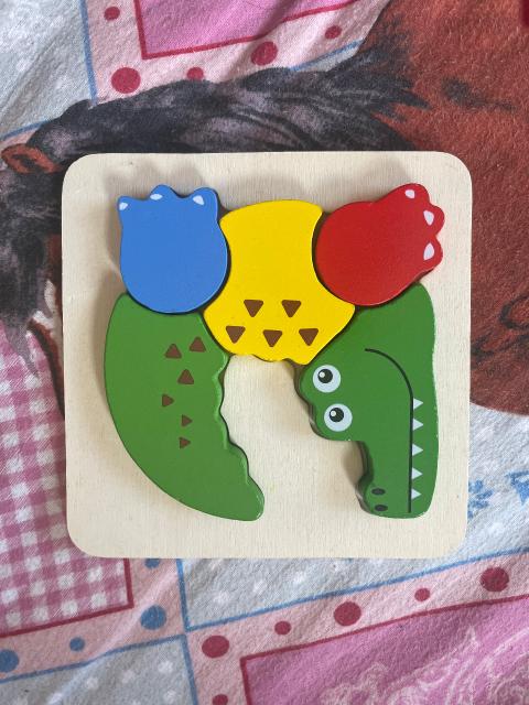 Kuniboo Holzpuzzle Krokodil