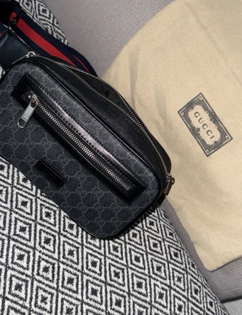 Gucci GG Crossbody Tasche Schwarz inkl.Staubbeutel