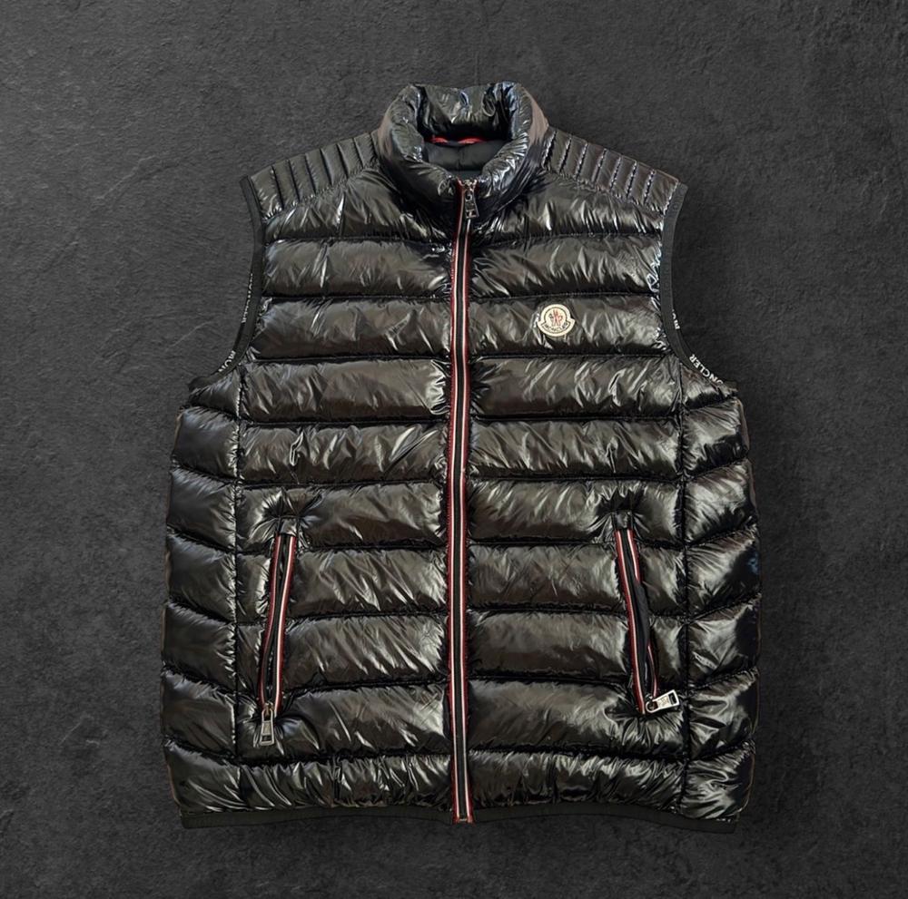 Moncler Ghany Weste Schwarz Größe M Herren