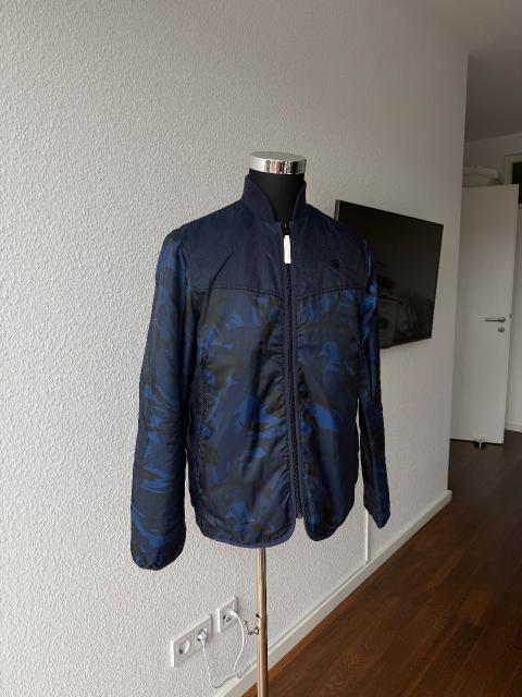 G-Star RAW G-Star RAW - Übergangsjacke – Blau Camo – Gr. L Size L