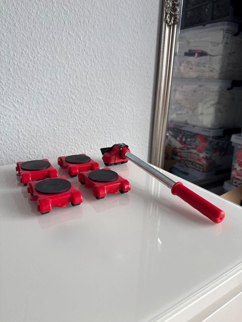 Möbelheber & Möbelroller Set (5-tlg.) – Möbel leicht verschieben