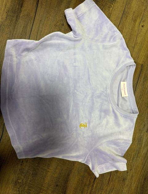 Juicy Samt tshirt cropped :) Size M