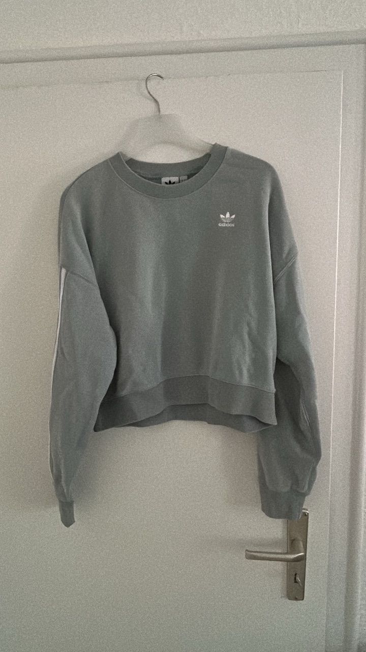 Adidas Mintgrüner Adidas Pulli Size L