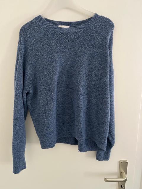 H&M Wollpullover in Blau Size M