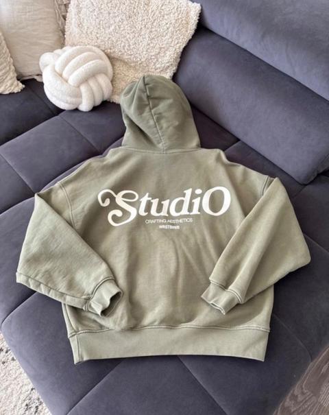 Worst Behavior Pullover Gr XS Grün