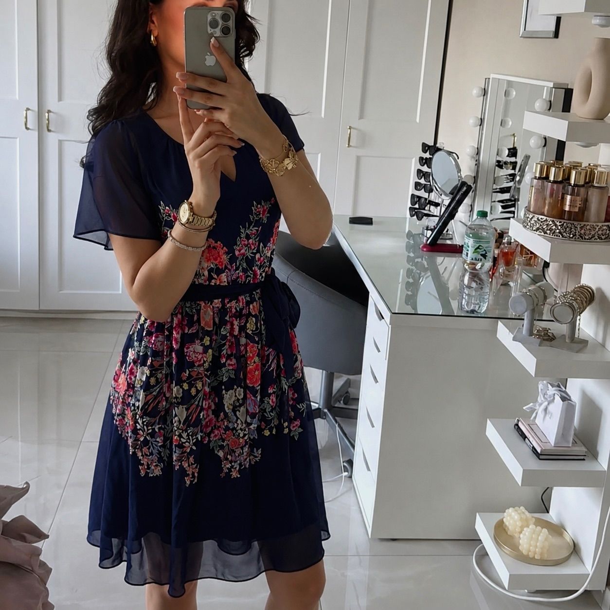 Ohne Marke Süsses Blümchenkleid NEU Size XS