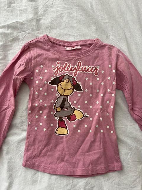 Nici Niedliches rosanes Langarmshirt von Nici mit jollylucy Gr. 110 wie neu Size 110