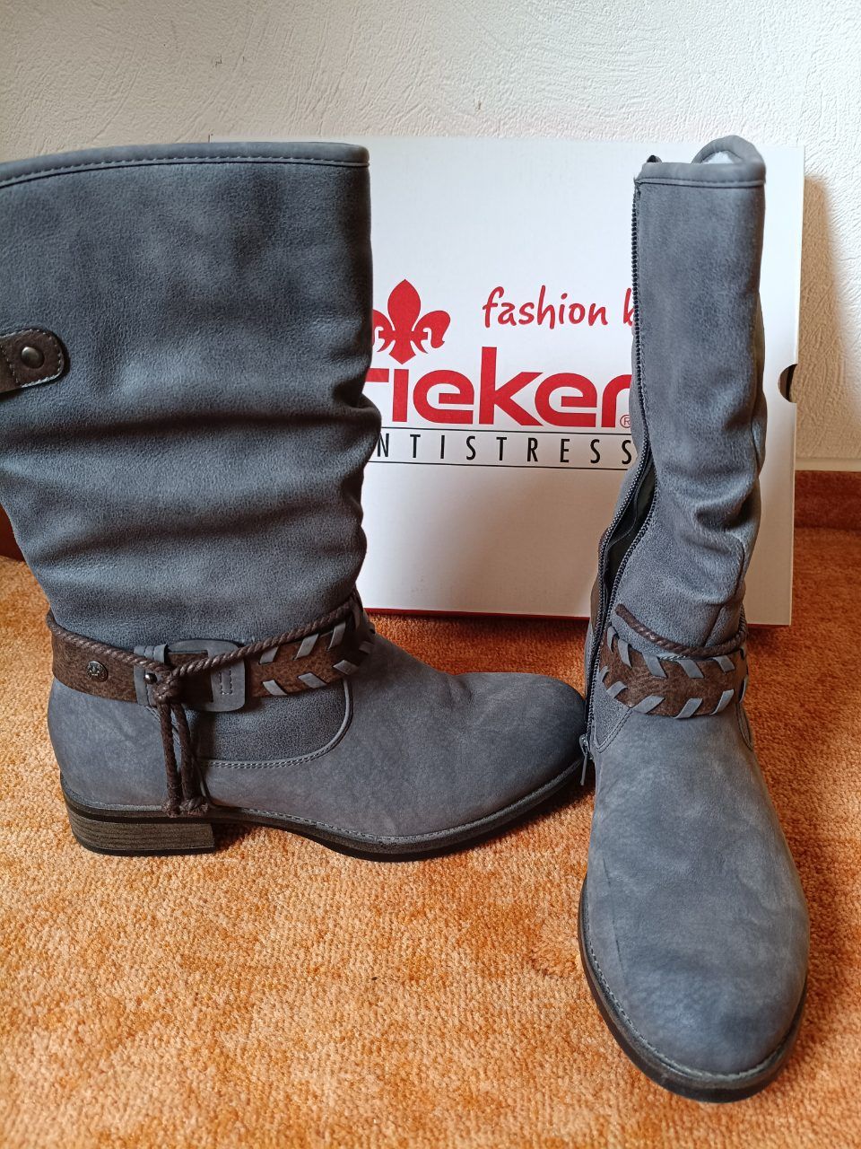 Rieker Rieker Boots Biker Stil Winterboots gefüttert  Size 38