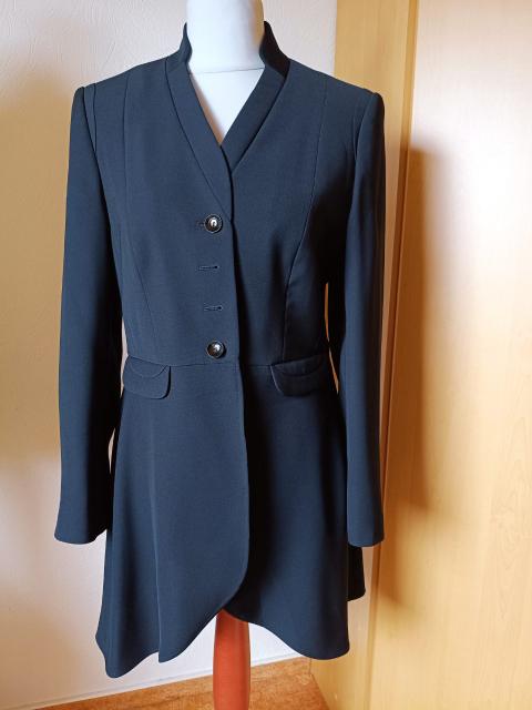 Gerry Weber eleganter Longblazer Gerry Weber Abendgarderobe ausgefallener Schnitt Size 40