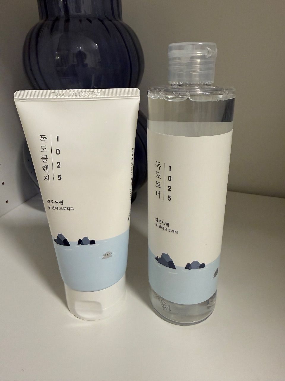 Round Lab Round Lab Cleanser 150ml + Toner 300ml 