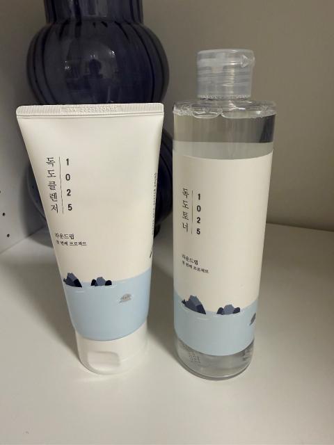 Round Lab Round Lab Cleanser 150ml + Toner 300ml