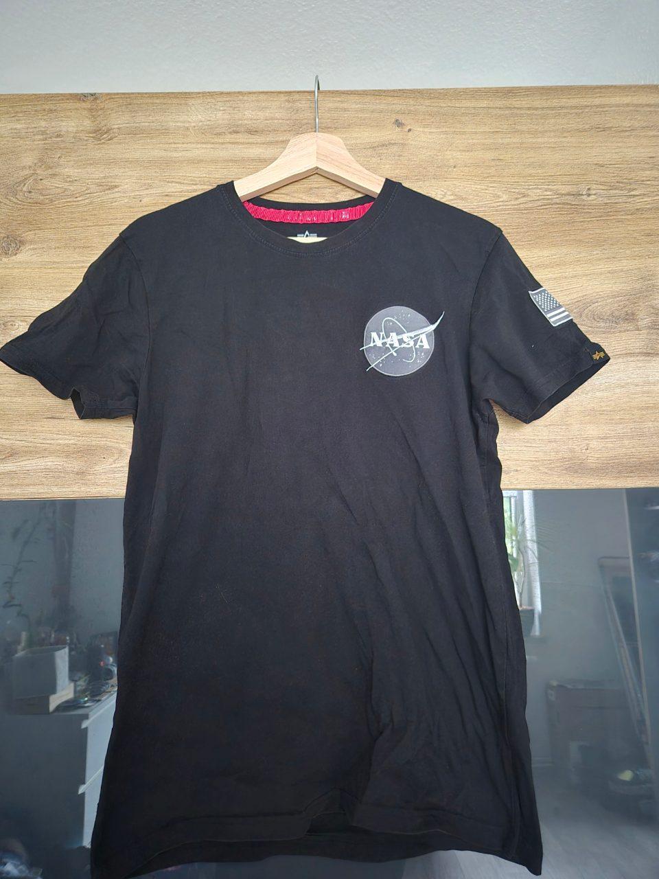Alpha Industries NASA T-Shirt – SchwarzAlpha Industries NASA T-Shirt – Schwarz