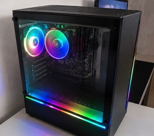 Sonstige  Gaming-pc/ multimedia pc - Ryzen 5 5600G |16 GB RAM SSD+ HDD RGB Size Keine Ahnung 