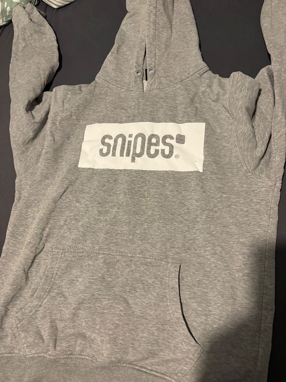 Snipes  Hoodie grau  Size L