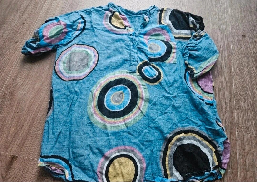 Vintage Bluse Damen Gr. XL  Size XL