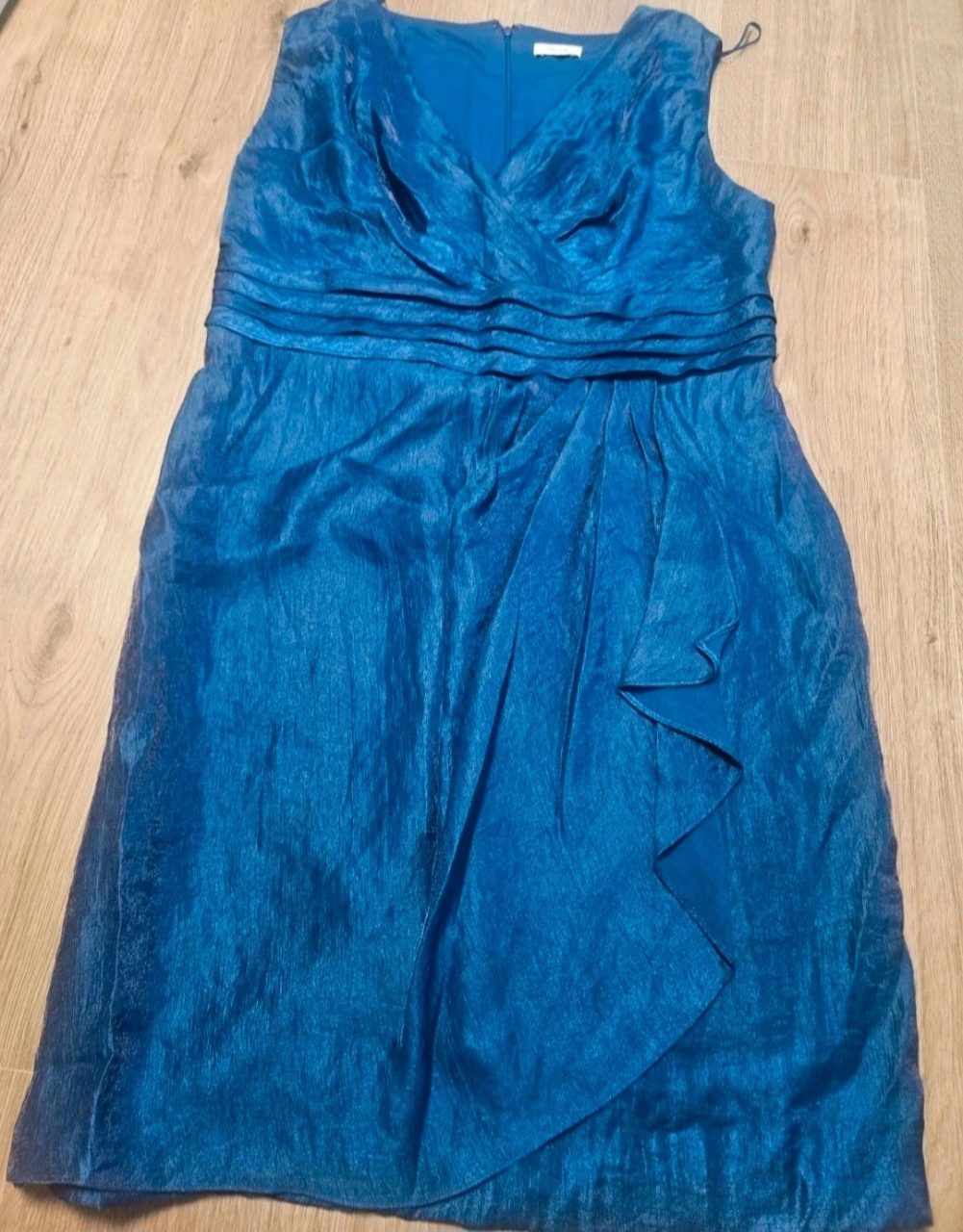 Yessica Blaues Kleid Gr. 44 Size XXL