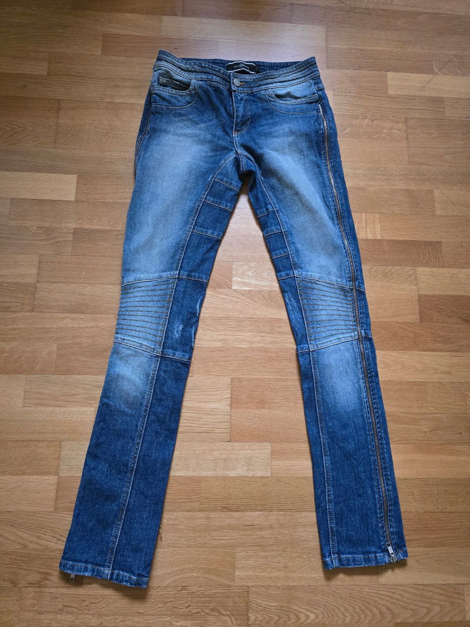 By Malene Birger  By Malene Birger Biker Jeans Cenna W28 L32 – Blau Washed Skinny Size W28/L32