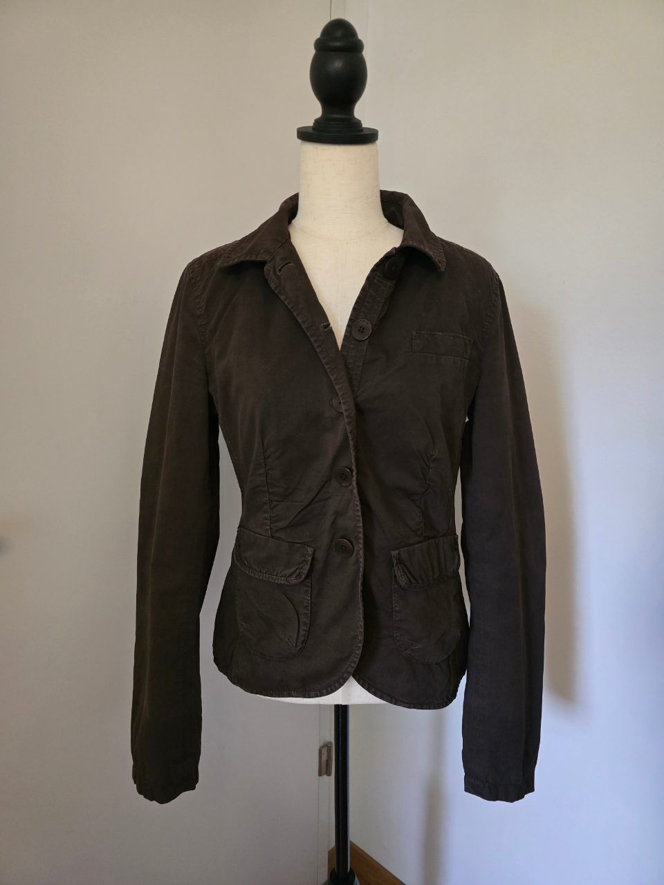 Marc O'Polo CAMPUS by Marc O'Polo Utility Canvas Jacke M – Braun Y2K Vintage 100% Baumwolle Size M