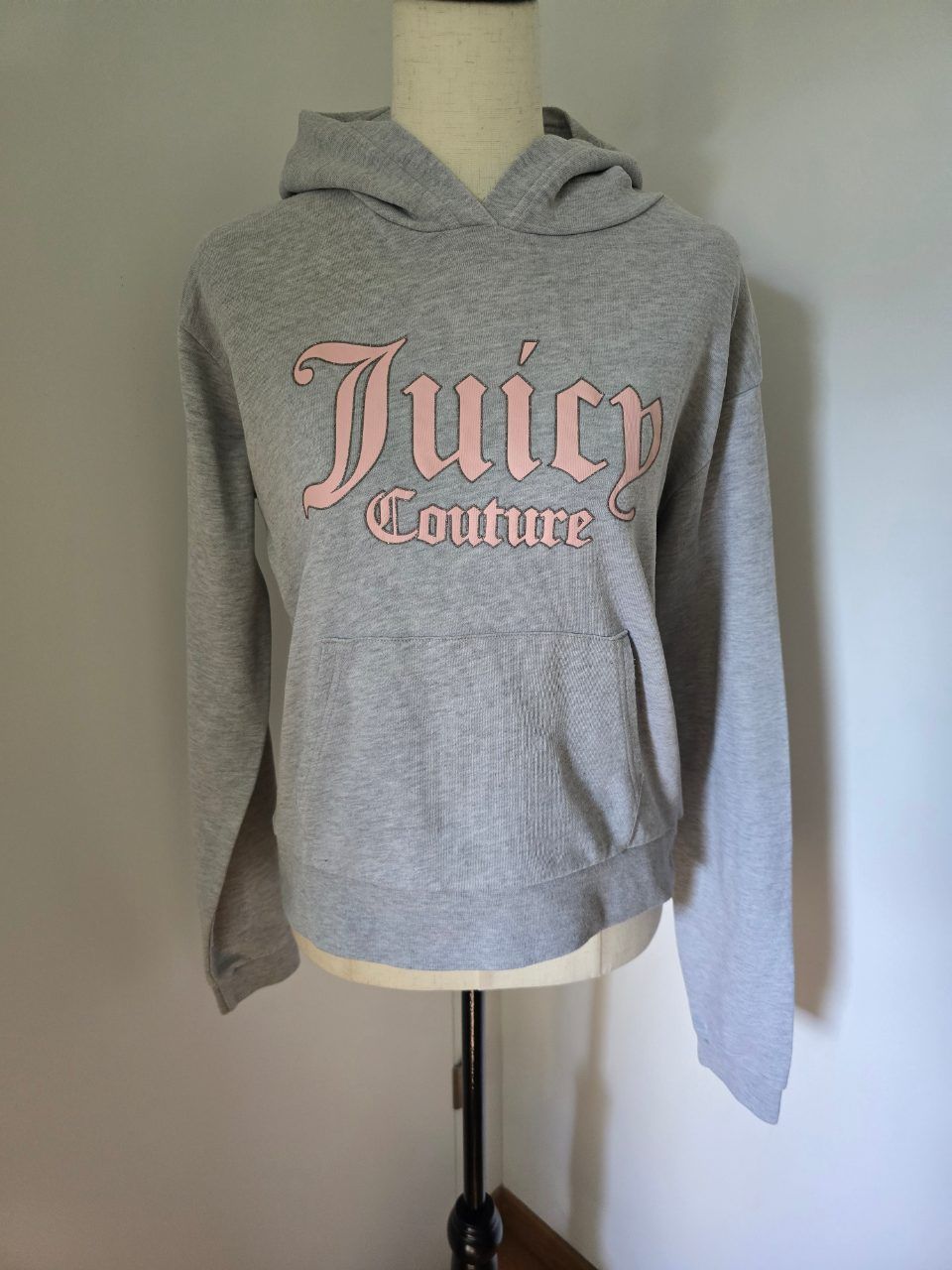 Juicy Couture Juicy Couture Hoodie Grau XS S – Y2K Logo Sweatshirt Size XS