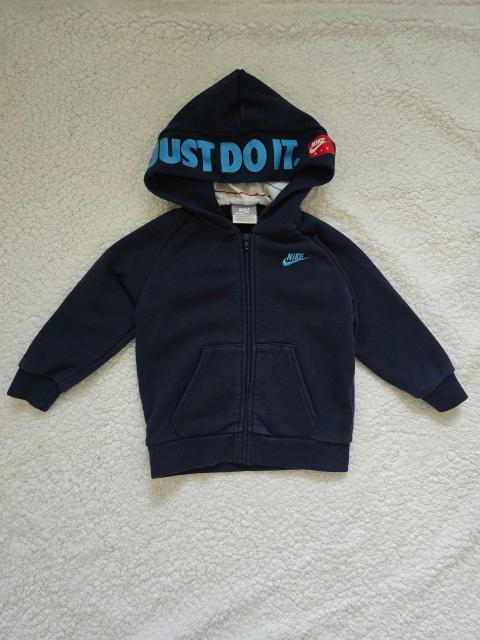 Nike Nike Sportswear Just Do It Zip Hoodie 12-18M – Dunkelblau Baumwollmix Size 80