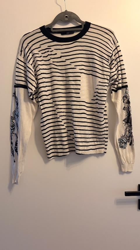 Tibi Tibi gestreifter Pullover Size S