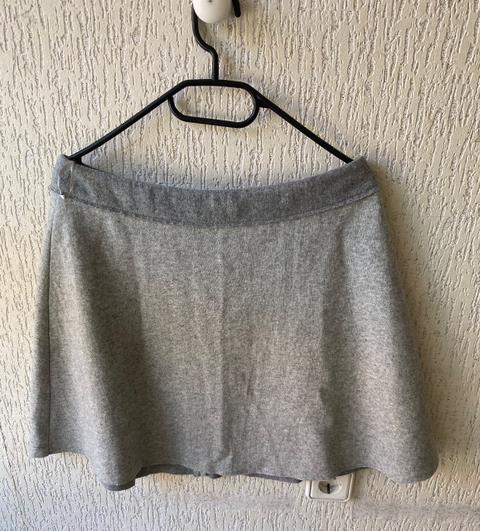 s.Oliver s.Oliver Minirock A-Linie Grau Gr. 36 / S Woll-Optik Herbst Winter Size S