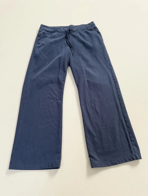 L.L.Bean L.L.Bean Sweatpants Jogginghose Navy | Straight Leg | Baumwollmix | Gr. M Petite Size M