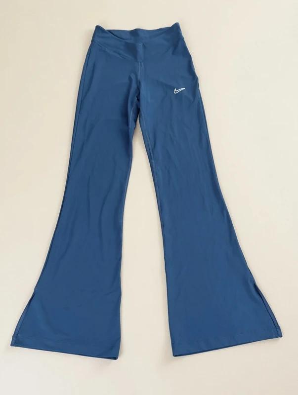 Nike Yoga Flare Leggings Gr. S Blau | High Waist | Bootcut | Sporthose
