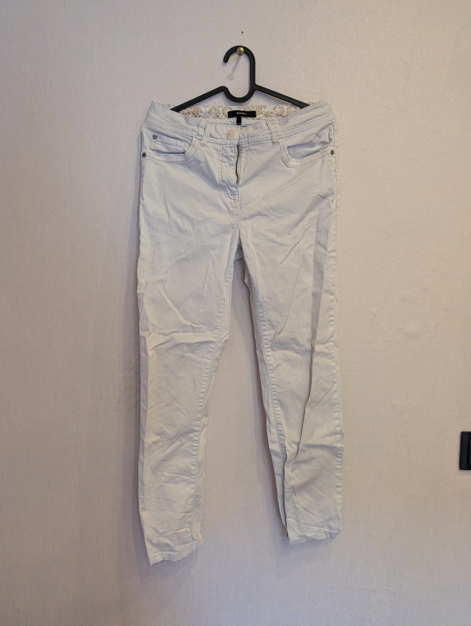 Bonita  Bonita Jeans / Hose – Weiß / Creme – Gr. 36 Size 36