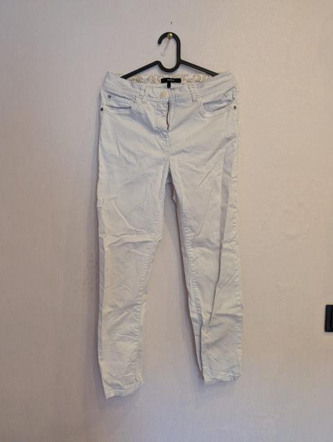 Bonita Bonita Jeans / Hose – Weiß / Creme – Gr. 36 Size 36