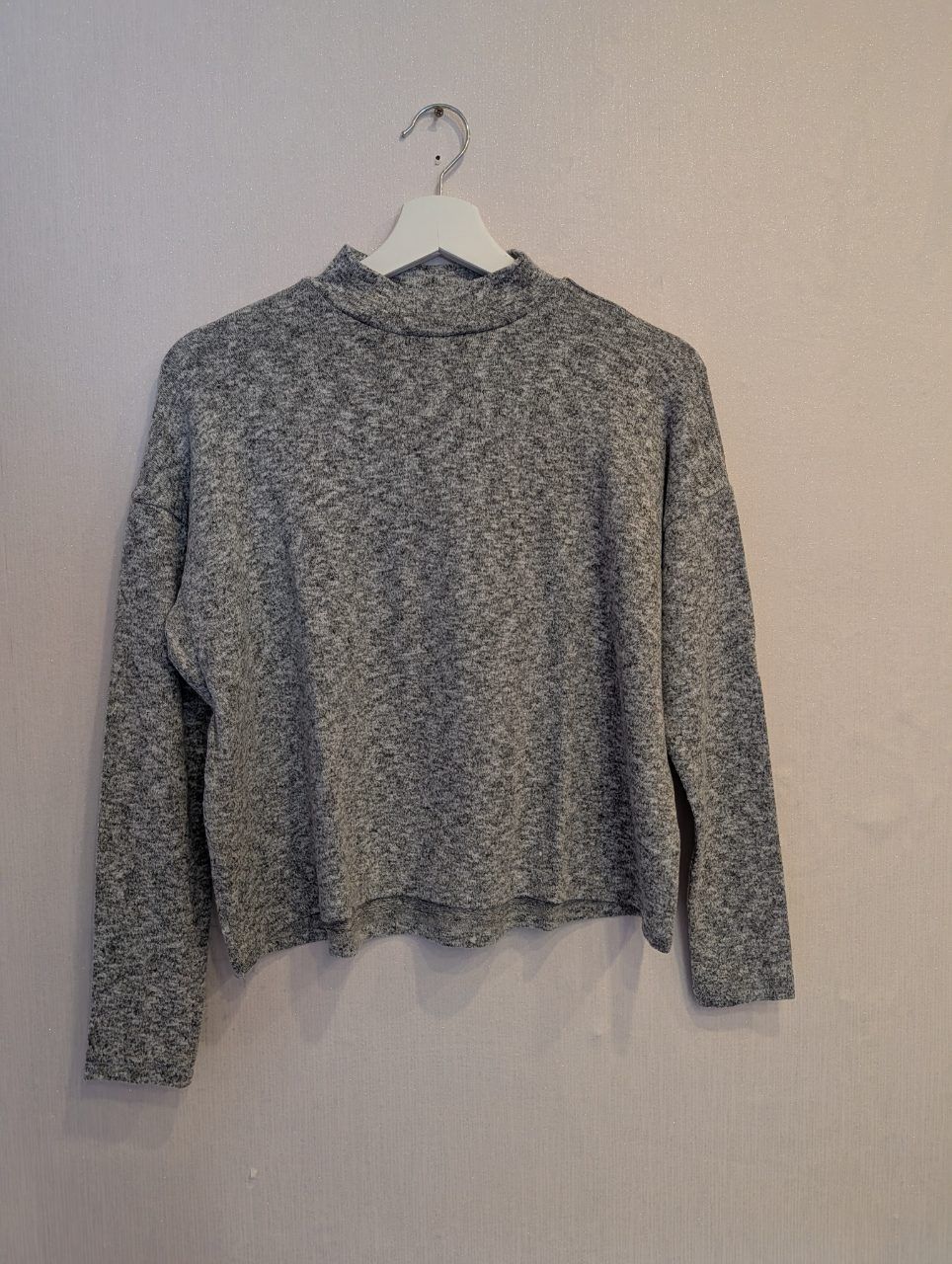 H&M H&M Divided Pullover in Grau-Meliert für den Herbst in Gr.S Size M
