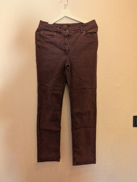 Damenjeans in einen Braun/lilaton von Zerres in Gr.38