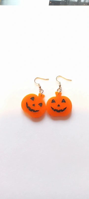 Ohne Marke Halloween Ohrringe Ohrhänger Edelstahl Kürbis