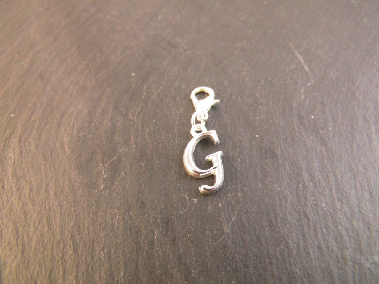Ohne Marke Charm Anhänger Buchstabe G  für Bettelarmband oder als Kettenanhänger -Neu- 