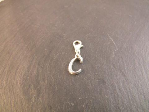 Ohne Marke Charm Anhänger Buchstabe C für Bettelarmband oder als Kettenanhänger -Neu-