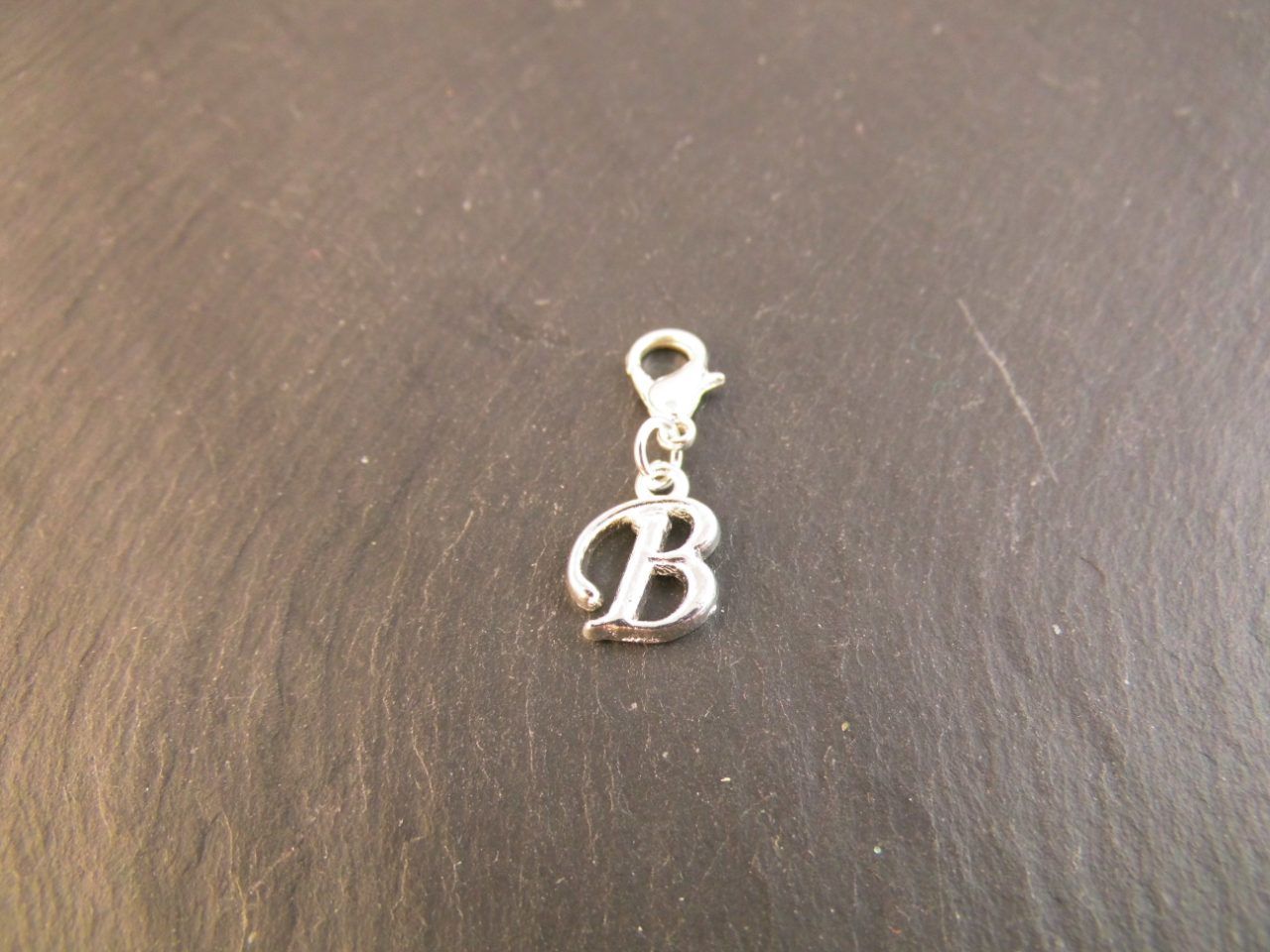 Ohne Marke Charm Anhänger Buchstabe B für Bettelarmband oder als Kettenanhänger -Neu- 