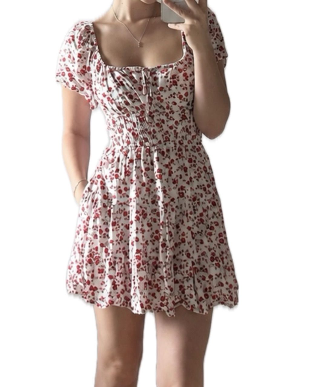 Hollister Hollister Open Back Skort Dress | Gr. S | Blumenmuster | Wie neu Size S